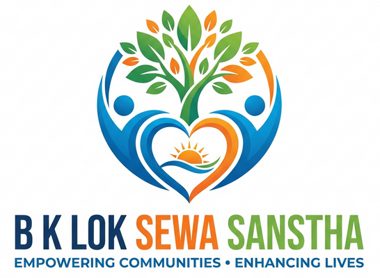 B K LOK SEWA SANSTHA Logo